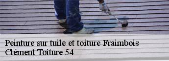 Peinture sur tuile et toiture fraimbois-54300 Clément Toiture 54