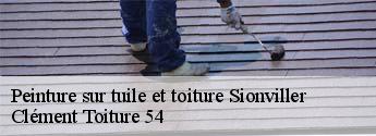 Peinture sur tuile et toiture  sionviller-54300 Clément Toiture 54